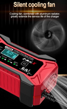 Έξυπνος Φορτιστής Μπαταρίας αυτοκινήτου 12V/6A με LCD & Λειτουργία Επισκευής 220V