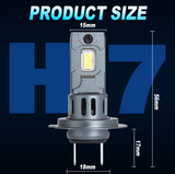 LED Λάμπες H7/6500K/20000LM CANBUS- Υψηλή Φωτεινότητα & Εύκολη Εγκατάσταση-2tmx