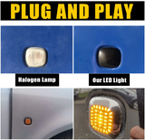 Φλας Led Dynamic για AUDI-SEAT-SKODA- 2 Τμχ CRYSTAL