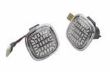 Φλας Led Dynamic για AUDI-SEAT-SKODA- 2 Τμχ CRYSTAL