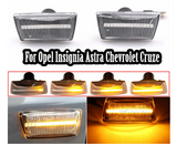 Φλας Led Dynamic για 0PEL-CHEVROLET- 2 Τμχ CRYSTAL