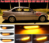 Φλας Led Dynamic για BMW- 2 Τμχ SMOKED
