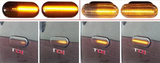 Φλας Led Dynamic για AUDI - 2 Τμχ SMOKED