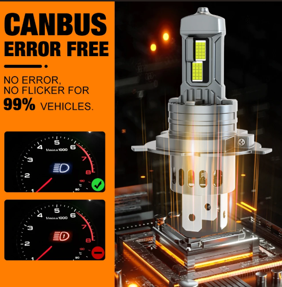 Λάμπες Αυτοκινήτου H27/880/881 LED Canbus-100W/6500K-2τμχ