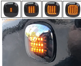 Φλας Led Dynamic για AUDI-SEAT-SKODA- 2 Τμχ SMOKED