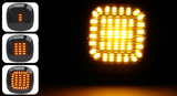 Φλας Led Dynamic για AUDI-SEAT-SKODA- 2 Τμχ SMOKED