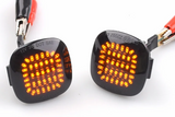 Φλας Led Dynamic για AUDI-SEAT-SKODA- 2 Τμχ SMOKED