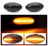 Φλας Led Dynamic για PEUGEOT/CITROEN- 2 Τμχ SMOKED