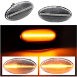 Φλας Led Dynamic για PEUGEOT/CITROEN- 2 Τμχ CRYSTAL