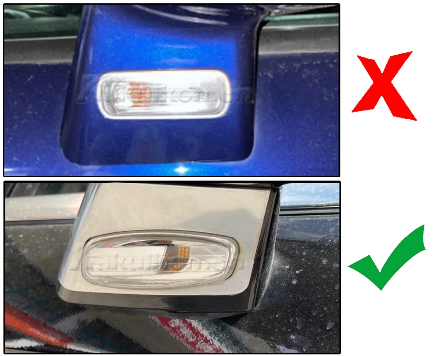 Φλας Led Dynamic για PEUGEOT/CITROEN 2 Τμχ SMOKED