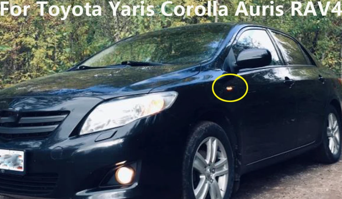 Φλας Led Dynamic για Toyota- 2 Τμχ CRYSTAL