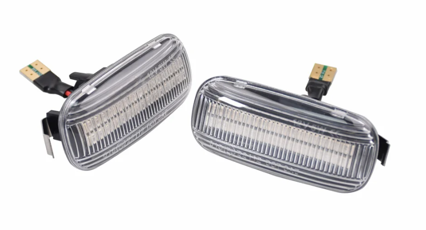 Φλας Led Dynamic για AUDI - 2 Τμχ CRYSTAL
