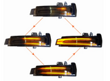 Φλας Led Dynamic για MERCEDES - 2 Τμχ SMOKED