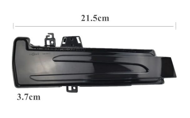 Φλας Led Dynamic για MERCEDES - 2 Τμχ SMOKED