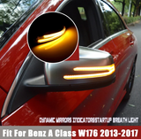 Φλας Led Dynamic για MERCEDES - 2 Τμχ SMOKED