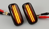 Φλας Led Dynamic για AUDI - 2 Τμχ SMOKED