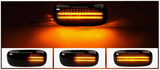 Φλας Led Dynamic για AUDI - 2 Τμχ SMOKED