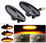 Φλας Led Dynamic για NISSAN- 2 Τμχ SMOKED
