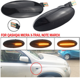 Φλας Led Dynamic για NISSAN- 2 Τμχ SMOKED
