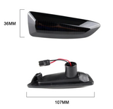 Φλας Led Dynamic για OPEL- 2 Τμχ SMOKED