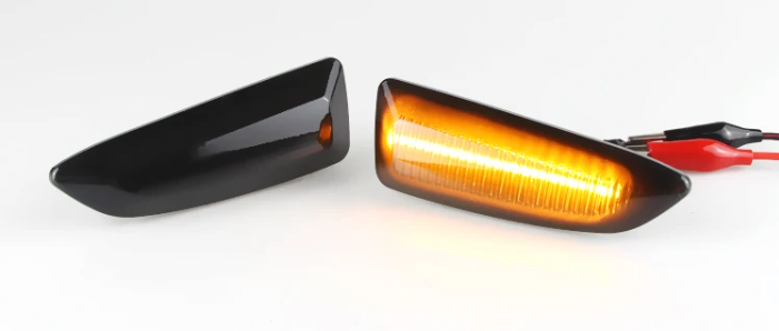 Φλας Led Dynamic για OPEL- 2 Τμχ SMOKED