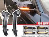 Φλας Led Dynamic για BMW 1/2/3/4- 2 Τμχ SMOKED