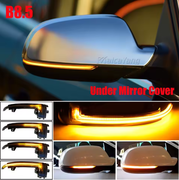 Φλας Led Dynamic για AUDI A3/A4/A5/S5- 2 Τμχ SMOKED