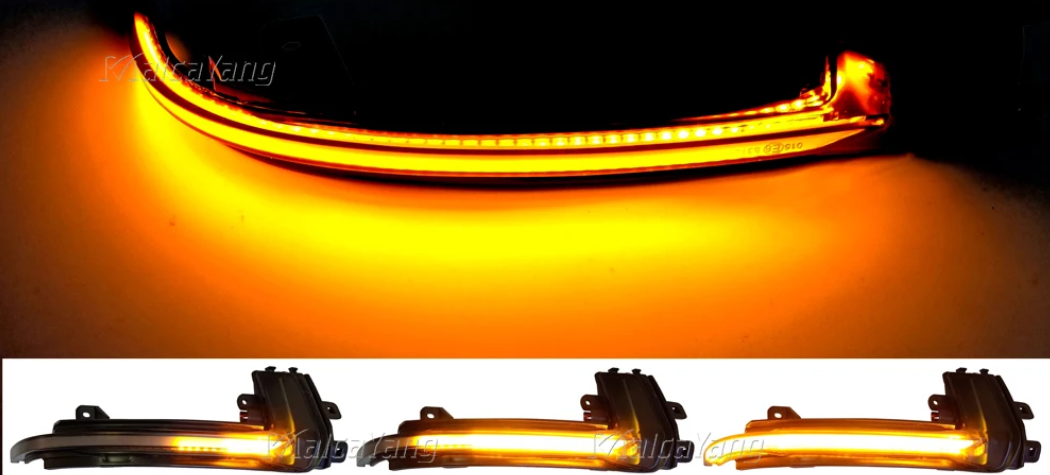 Φλας Led Dynamic για AUDI A3/A4/A5/S5- 2 Τμχ SMOKED