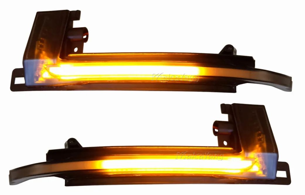 Φλας Led Dynamic για AUDI A3/A4/A5/A6/A8Q3- 2 Τμχ SMOKED