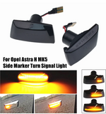Φλας Led Dynamic για 0PEL-CHEVROLET- 2 Τμχ SMOKED
