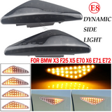 Φλας Led Dynamic για BMW X3/X5/X6- 2 Τμχ SMOKED