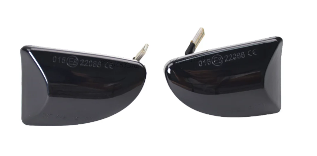 Φλας Led Dynamic για SMART W451- 2 Τμχ SMOKED