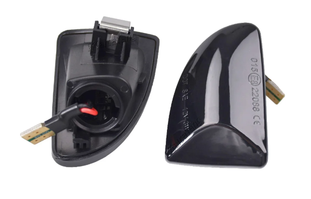 Φλας Led Dynamic για SMART W451- 2 Τμχ SMOKED