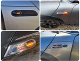 Φλας Led Dynamic για MINI R50/R52/R53- 2 Τμχ SMOKED