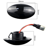 Φλας Led Dynamic για MINI R50/R52/R53- 2 Τμχ SMOKED