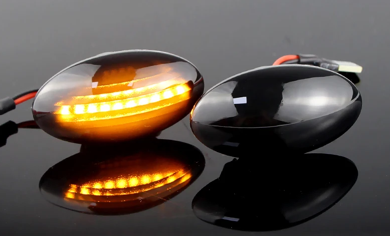 Φλας Led Dynamic για MINI R50/R52/R53- 2 Τμχ SMOKED