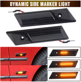 Φλας Led Dynamic για BMW E36/E34/E32- 2 Τμχ SMOKED