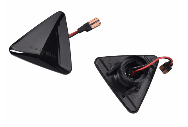 Φλας Led Dynamic για MITSUBISHI COLT- 2 Τμχ SMOKED