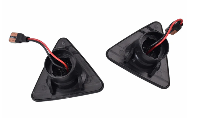 Φλας Led Dynamic για MITSUBISHI COLT- 2 Τμχ SMOKED
