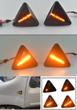 Φλας Led Dynamic για MITSUBISHI COLT- 2 Τμχ SMOKED