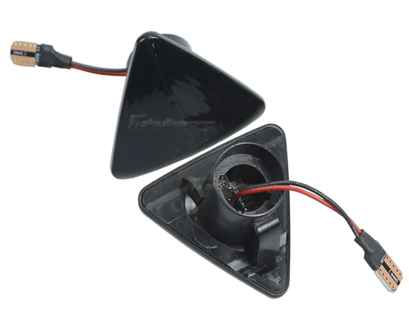 Φλας Led Dynamic για MITSUBISHI COLT- 2 Τμχ SMOKED