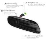 Φλας Led Dynamic για MINI COOPER F55/F56/F57- 2 Τμχ SMOKED