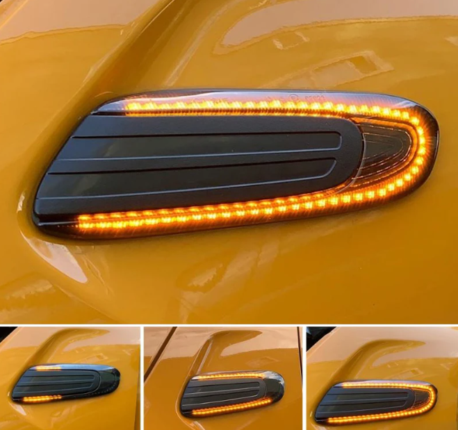 Φλας Led Dynamic για MINI COOPER F55/F56/F57- 2 Τμχ SMOKED