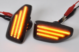 Φλας Led Dynamic για DACIA/RENAULT- 2 Τμχ SMOKED