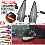 Φλας LED Dynamic για Honda FN 2τμχ ΔΙΑΦΑΝΟ