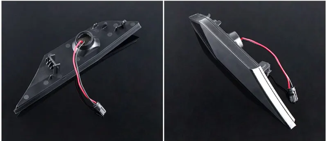 Φλας led για Honda civic 10th 2016-  SMOKED 2τμχ