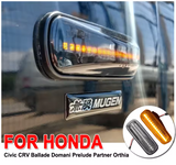 Φλας Led Dynamic για Honda- 2 Τμχ-SMOKED