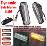 Φλας Led Dynamic για Honda -2 Τμχ -ΔΙΑΦΑΝΟ