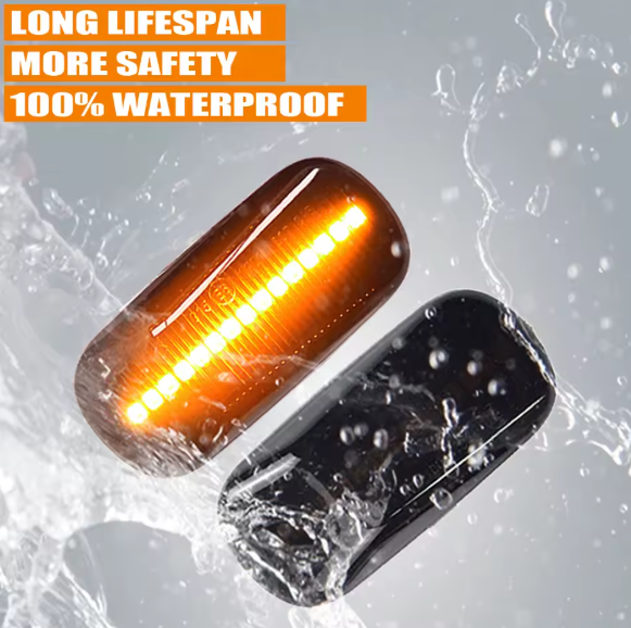 Φλας Led Dynamic για Honda-2 Τμχ-SMOKED