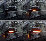 Φλας Dynamic Led για GOLF V/PASSAT/SUPERB -2 τμχ SMOKED